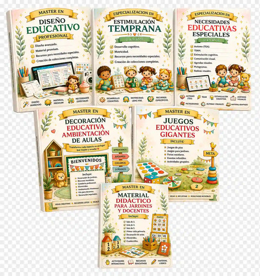 MEGA PACK EDUCATIVO PREMIUM