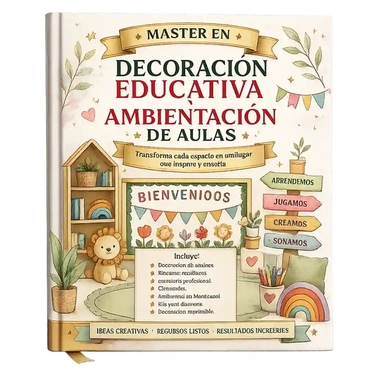 MASTER EN DECORACIÓN EDUCATIVA Y AMBIENTACIÓN DE AULAS